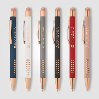 Bowie Or Rose Stylo avec Stylet