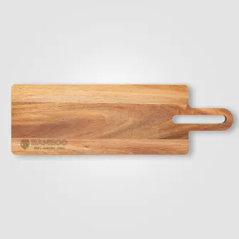 Zuno Schneide- und Servierbrett aus FSC-zertifiziertem Holz  – 480 x 150 x 15 mm 