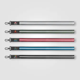 Newport rPET Woven Chevron Phone Strap Lanyard - 17.19"× 1"