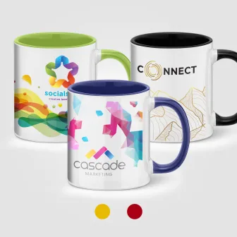 SimpliColour - 355 ml Tasse en céramique avec ColourPop