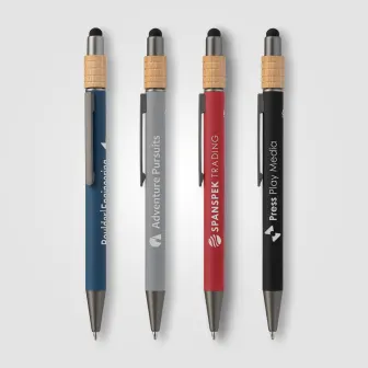 Reborn Spinner Stylo en aluminium recyclé avec stylet - breveté