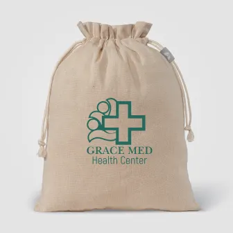 Medium 4 oz. Recycled Cotton Gift Bag