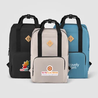 Majesty 300D rPET 15 inch Laptop Adjustable Strap Backpack - 16L