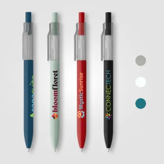 Stylo Nimbus à clip translucide rPET