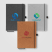 Carson 5.8" x 8.3" Recycled PU Leather Notebook