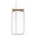 Gobelet Cádiz en verre avec couvercle en bambou - 500 ml