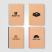 Carnet Romy en kraft bord coloré – A5