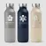 Freya Duo - 2-en-1 Bouteille en acier inoxydable recyclé à double paroi de 590 ml et gobelet de 325 ml