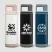 Grosche Alpine Stainless Steel Removable Straw Flip n' Sip Bottle - 20oz
