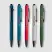 Penna touch Saga in alluminio riciclato con sistema di sblocco bidirezionale Bolt Action