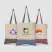 Quebec - 5 oz. Two-Tone Recycled Cotton Tote