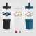 Polar Recycled Plastic Dual Tone Straw Tumbler - 40 oz.