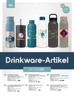 Drinkware-Artikel Kollektion 2025 flyer