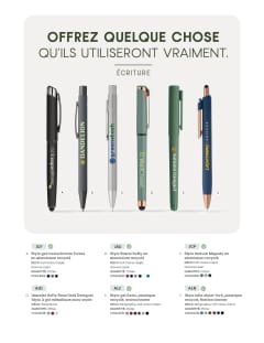 Offrez quelque chose - Écriture flyer
