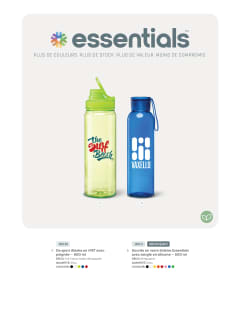 Essentials - Drinkware flyer