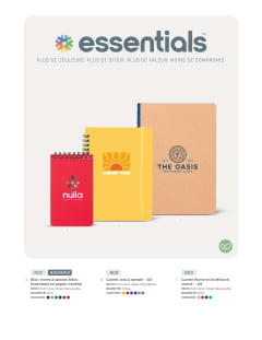 Essentials - Papeterie flyer