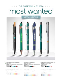 Quarterly Most Wanted: Metal Writing flyer
