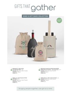 Gifts That Gather - Wine & Bags Collection flyer