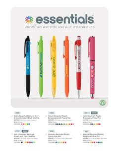 Essentials - Writing flyer