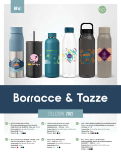 Borracce & Tazze Collezione 2025 flyer