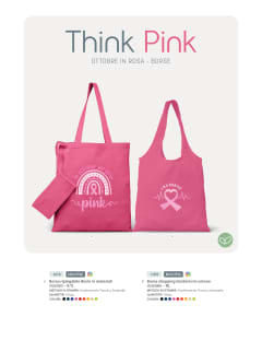 Think Pink - Borse flyer