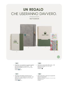 Un Regalo - Notebook flyer