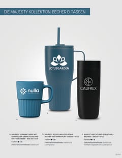 Majesty Collection: Tumblers & Cups (DB-154) flyer