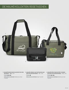 The Mälmo Collection: Travel Bags (DB-202) flyer