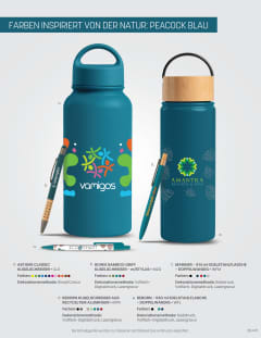 Farben Inspiriert Von Der Natur: Peacock Blau (DB-145) flyer