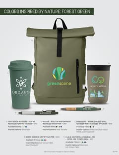Colours Inspired By Nature: Forest Green (DB-146) flyer