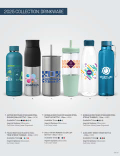 2025 Collection: Drinkware (DB-167) flyer