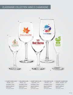 Glassware: Wine & Champagne (DB-162) flyer