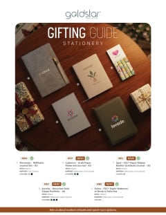 Holiday Gifting Guide - Stationery flyer