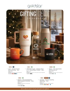 Holiday Gift Giving Guide - Drinkware flyer