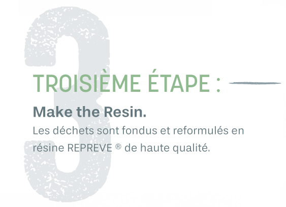 Étape 3 : Fabriquer la résine